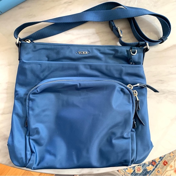 Tumi Bags Tumi Cerulean Blue Voyager Crossbody Bag Poshmark
